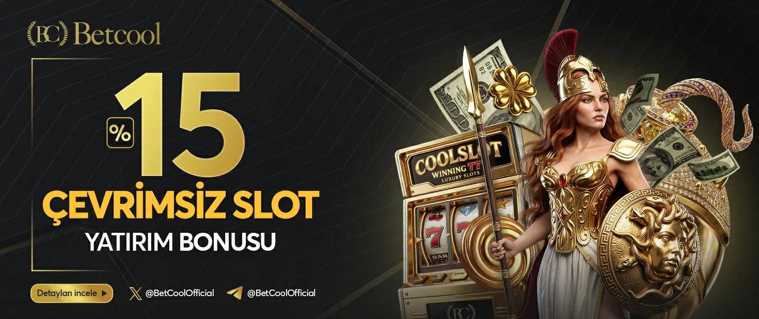 BetCool çevrimsiz slot yatırım