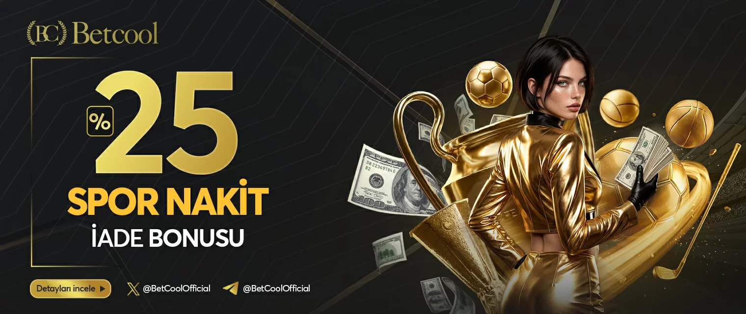 BetCool spor nakit iade