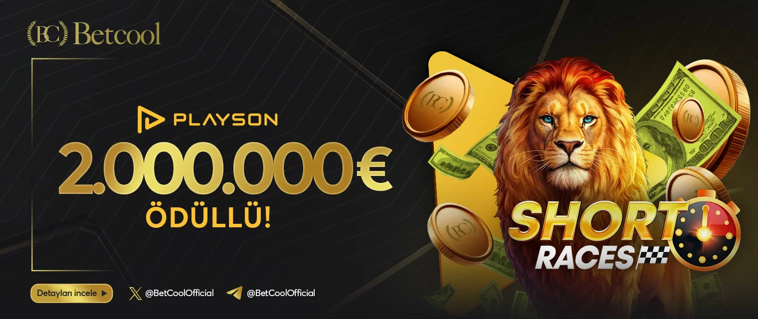 BetCool Playson turnuva hikayeni yaz