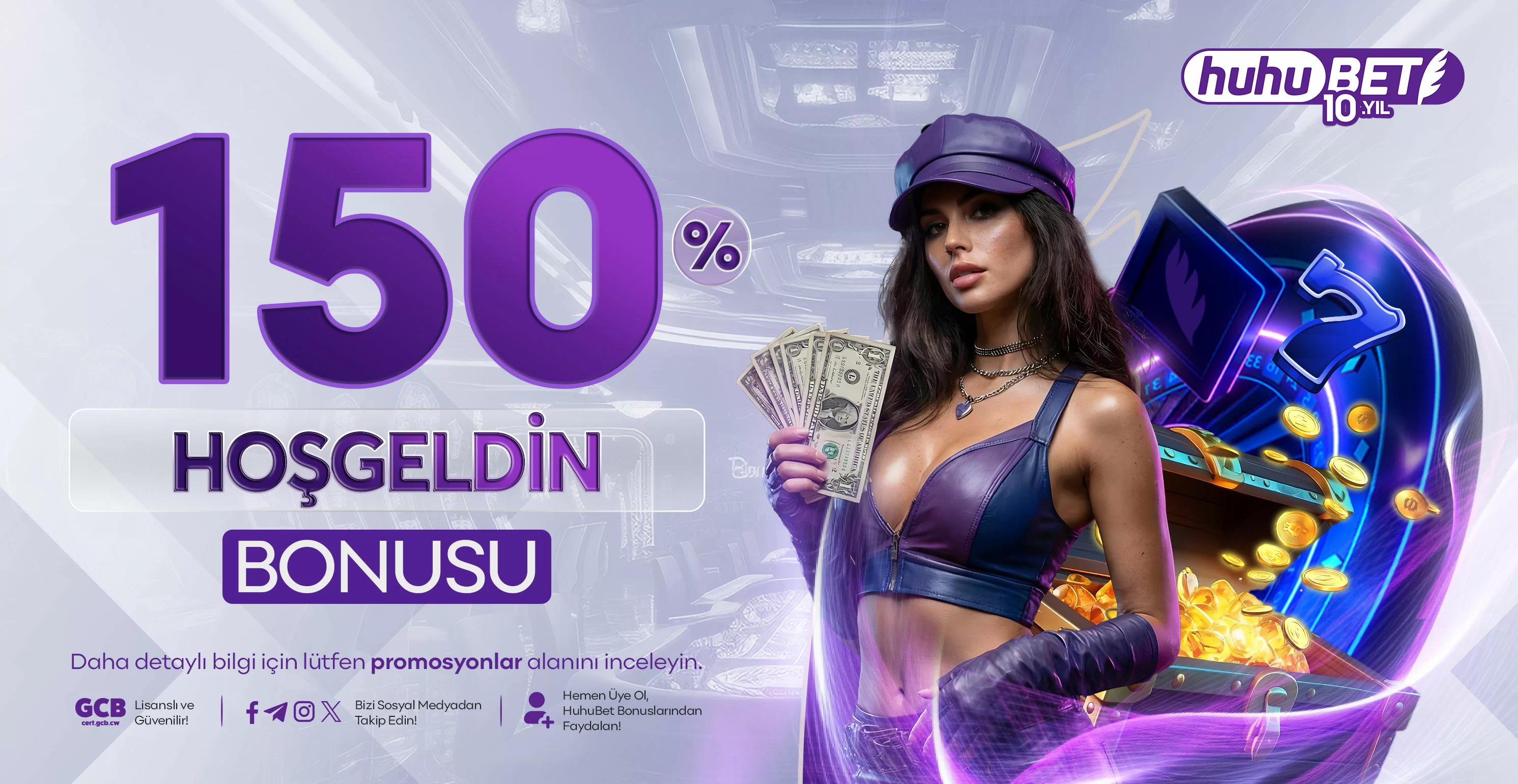 HuhuBet hoş geldin ve free spin kampanyası