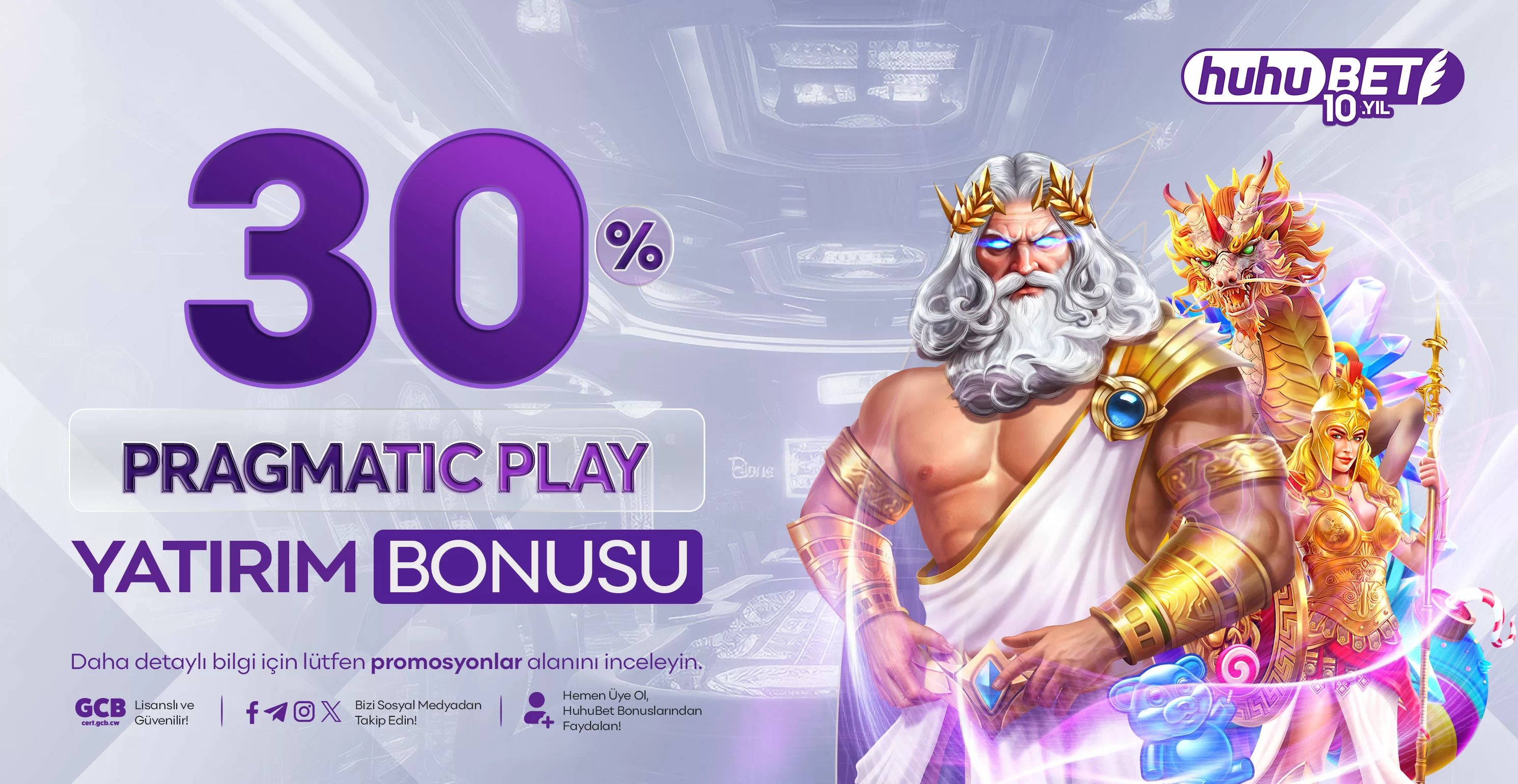 HuhuBet Pragmatic Play yatırım