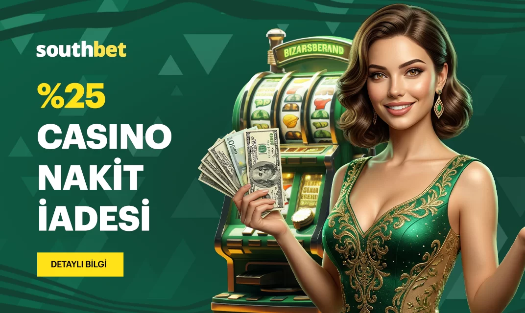 SouthBet casino nakit iadesi