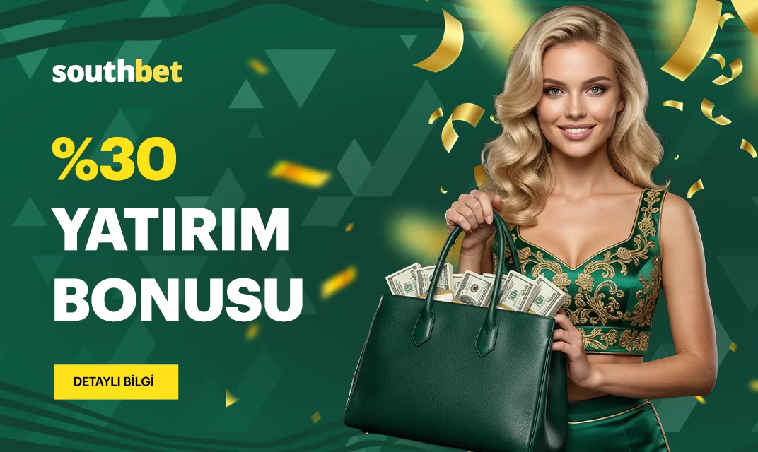 SouthBet %30 yatırım bonusu