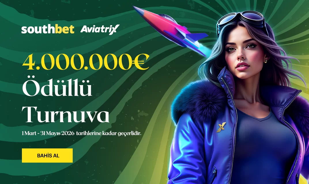 Southbet Aviatrix turnuva ve NFT uçak ödül kampanyası görseli