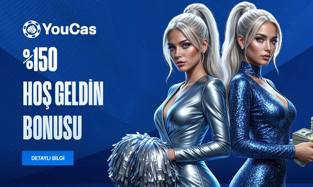 YouCas hoş geldin bonus görseli