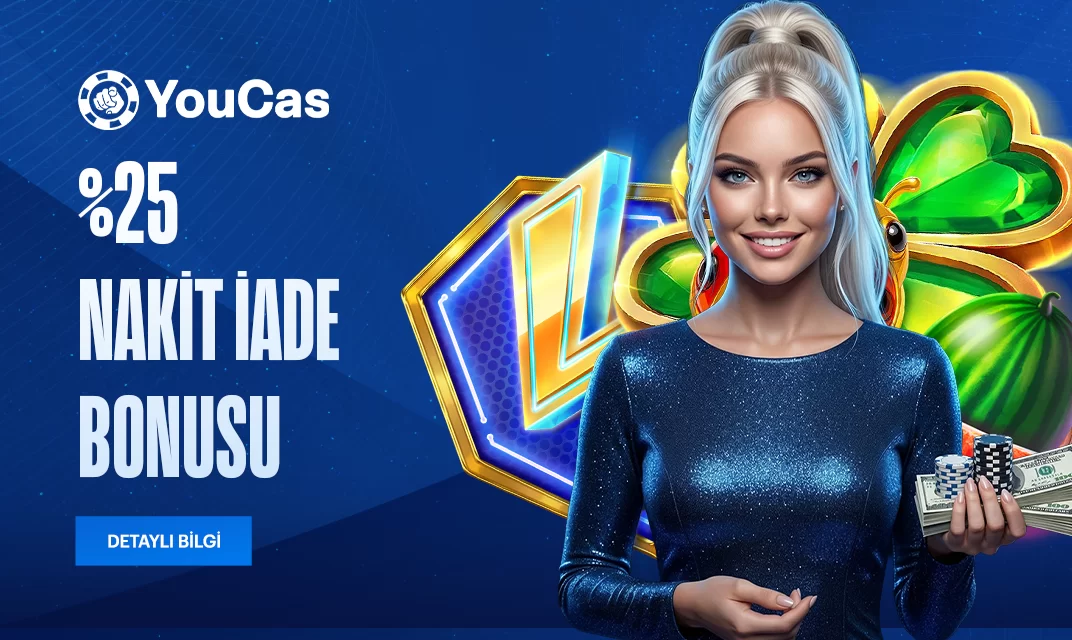 YouCas casino nakit iade